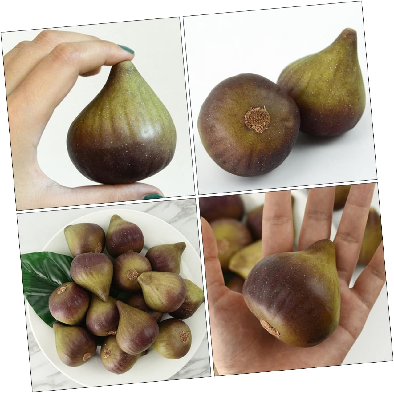 Ciieeo 5Pcs Creative Simulation Fig Models for Home Decoration
