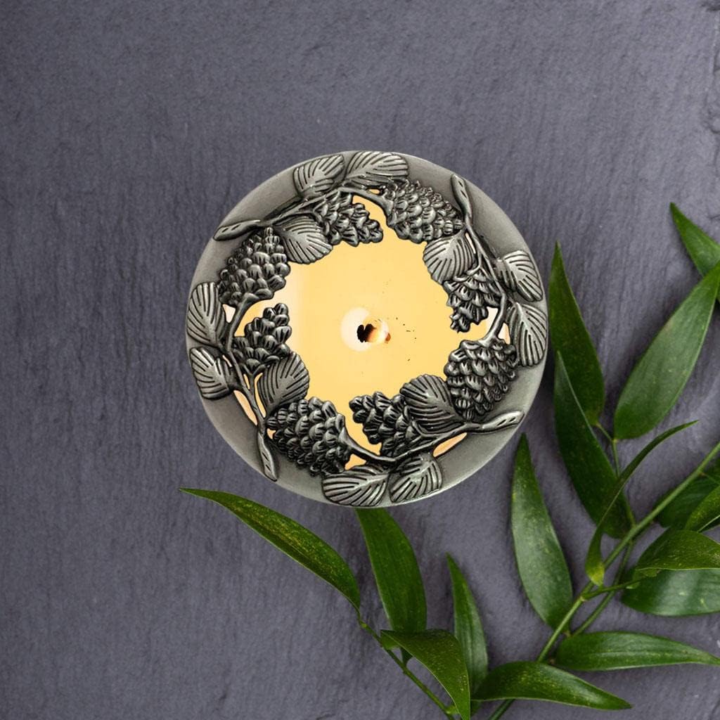 4X Premium Zinc Alloy Candle Lids and Sleeves