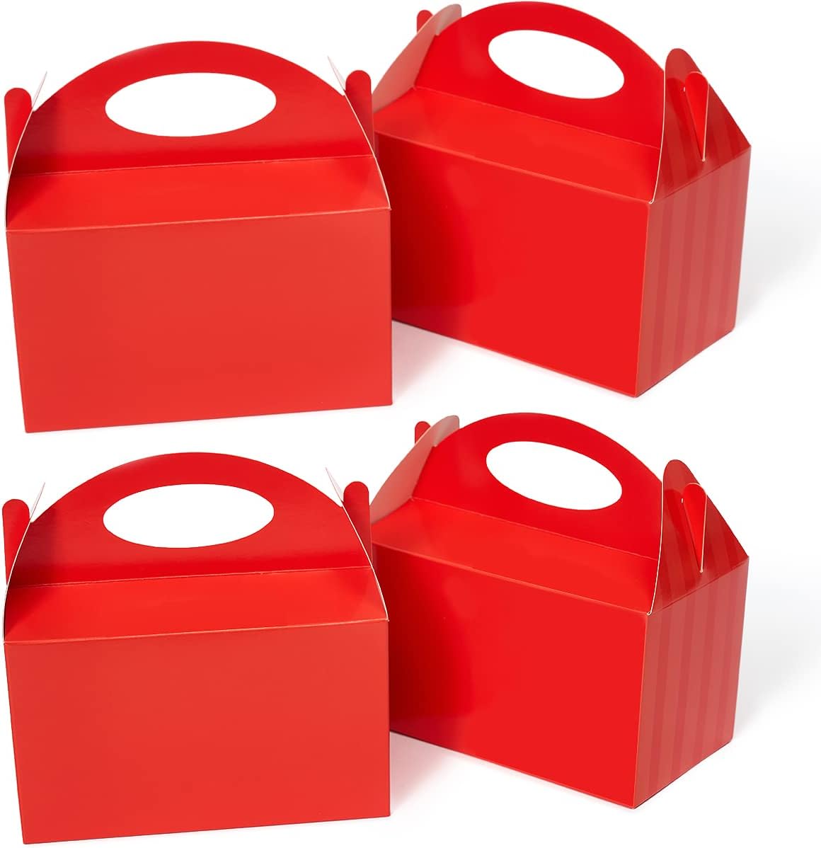 Happyhiram 12 Red Valentine Candy Boxes with Handle