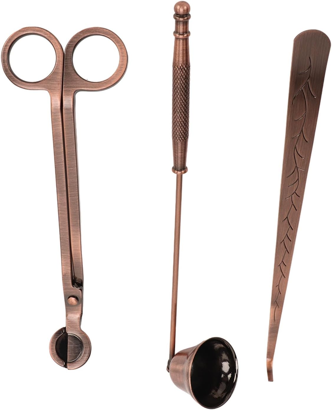 3 in 1 Candle Care Kit with Trimmer Snuffer Dipper