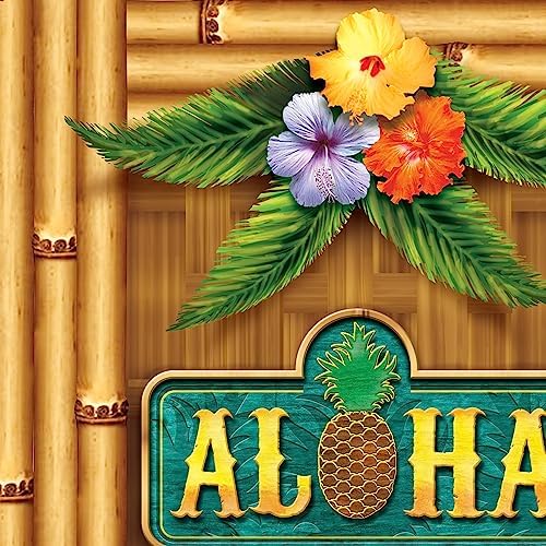 Beistle 3 Piece Plastic Aloha Door Covers for Luau