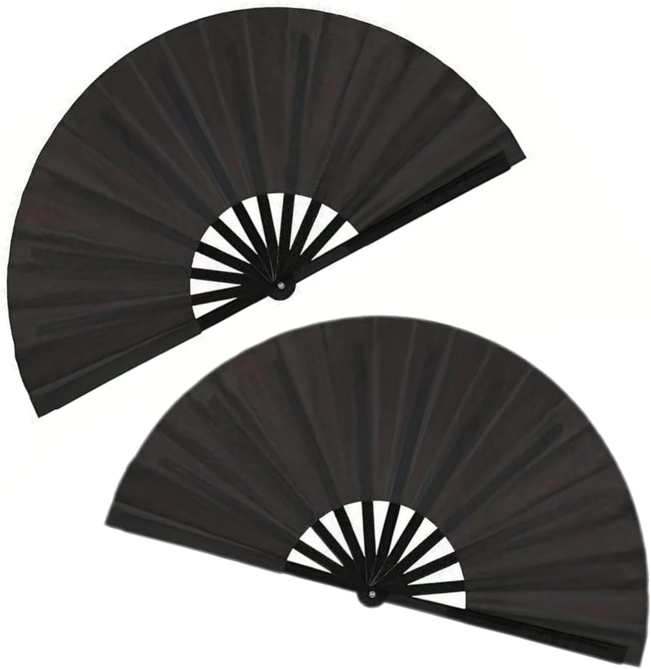 2 Pcs Boots on The Ground Hand Fan for All Ages