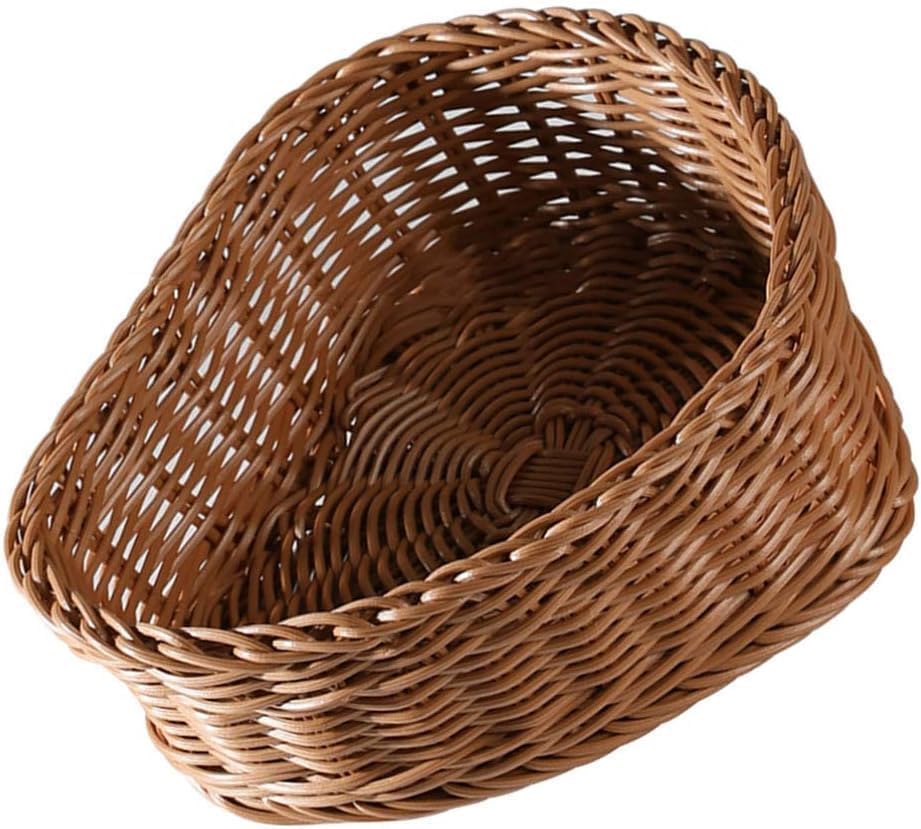 Heart Shaped Rattan Wicker Basket For Wedding Birthday Party Favor