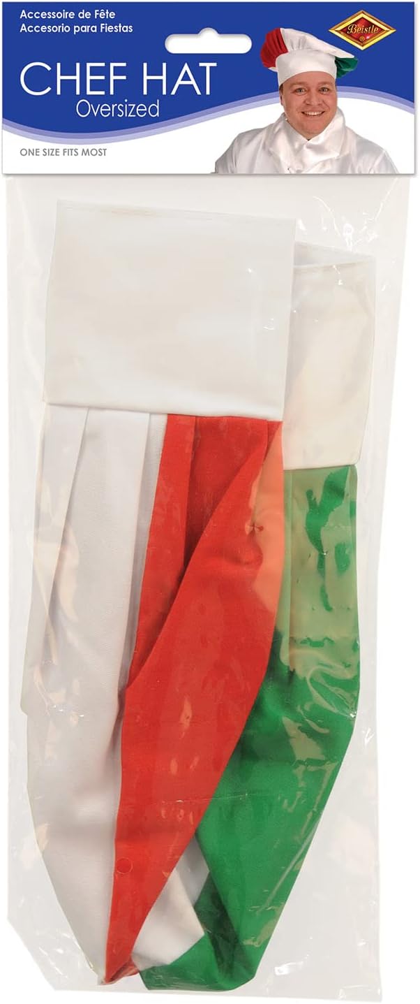 Beistle Oversized Fabric Chefs Hat Set