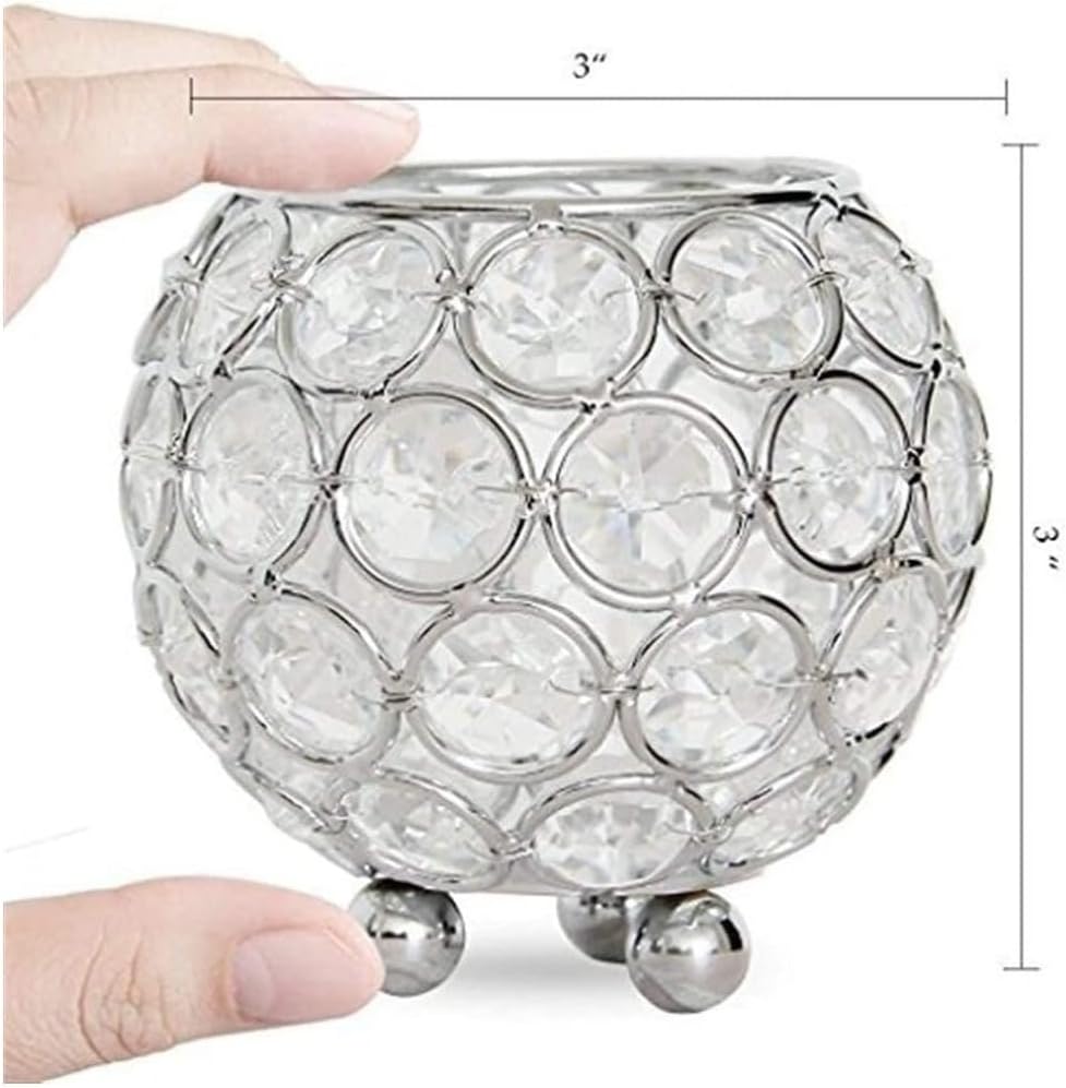 Silver Candle Holder for Elegant Centerpieces