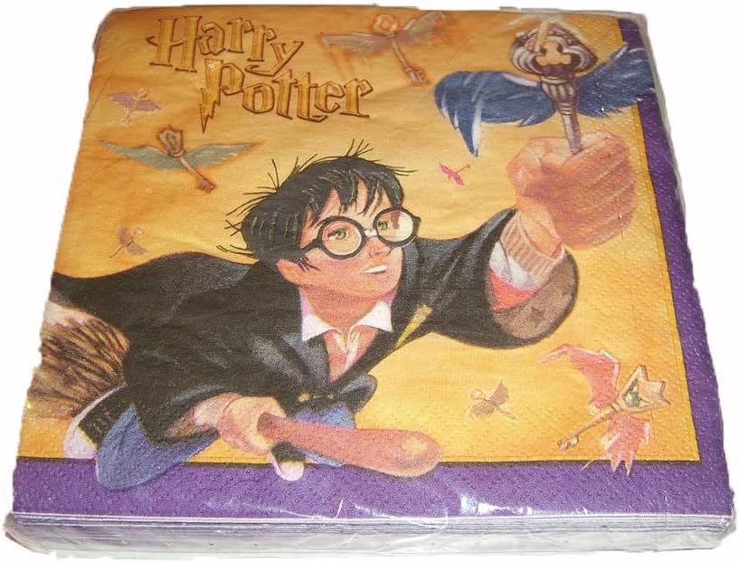Harry Potter Flying Key Party Napkins 65 x 65