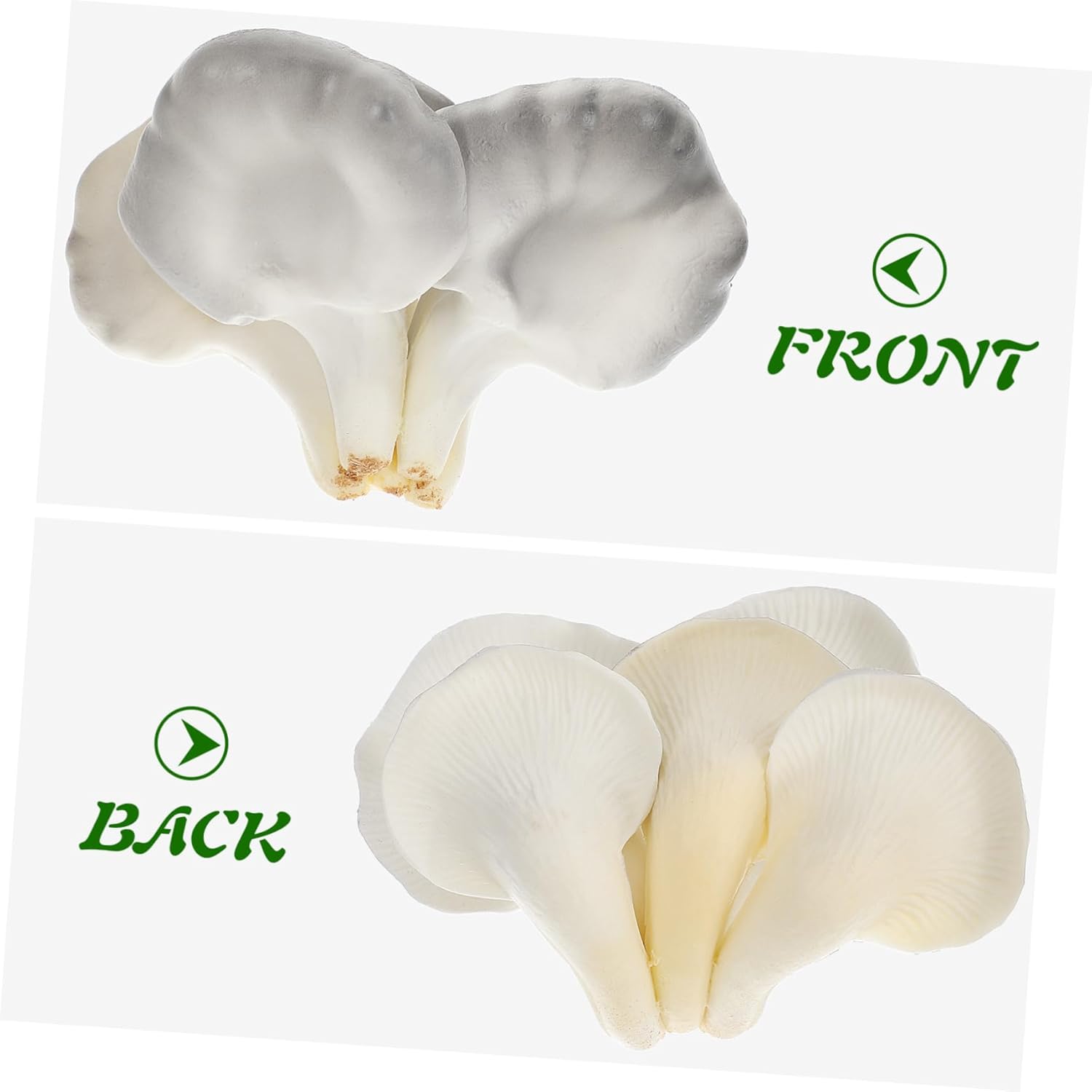 Garneck Miniature Oyster Mushroom Decor for Home Office Party