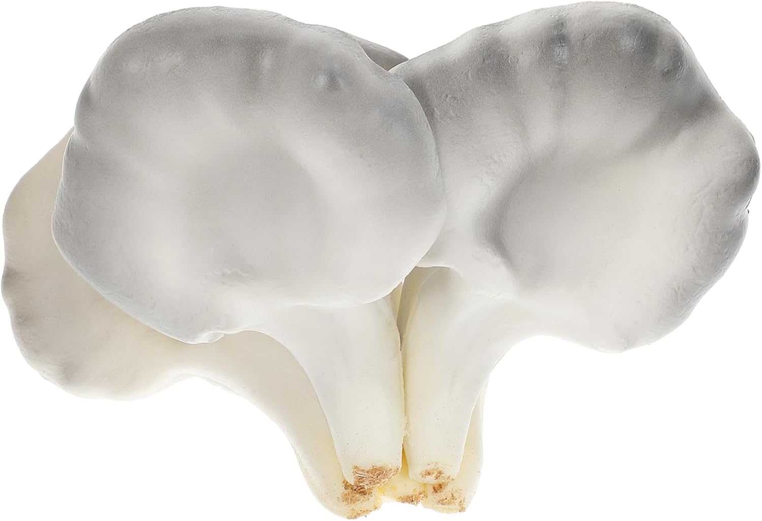Lifelike Simulation Fake Mushroom Figurine 4-Inch Oyster Mushroom Decor
