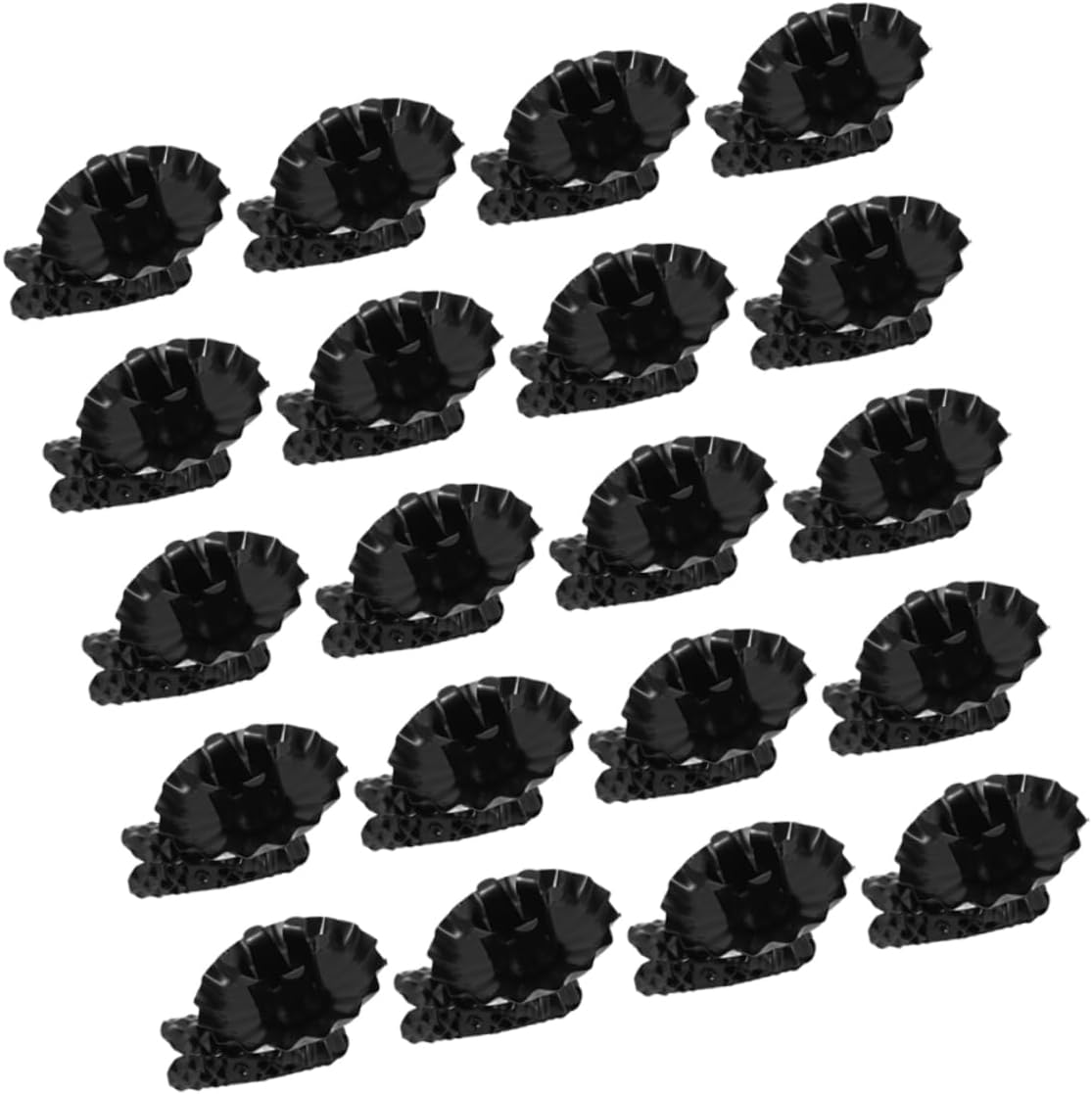 Cabilock 5 Sets Metal Christmas Tree Candle Holder Clip