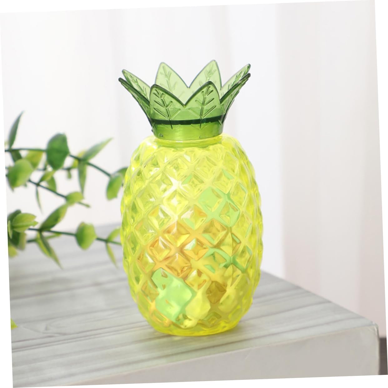 ABOOFAN 12Pcs Pineapple Candy Boxes Plastic Party Favor Containers