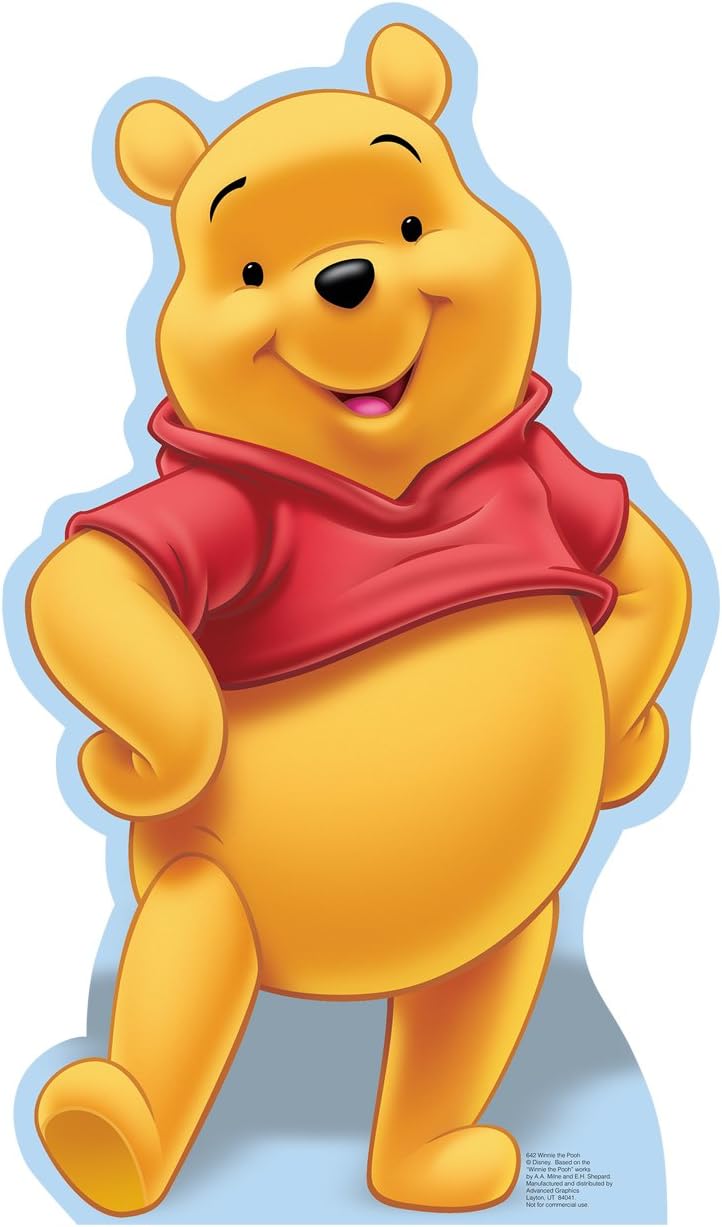 Winnie The Pooh Life Size Cardboard Cutout Stand