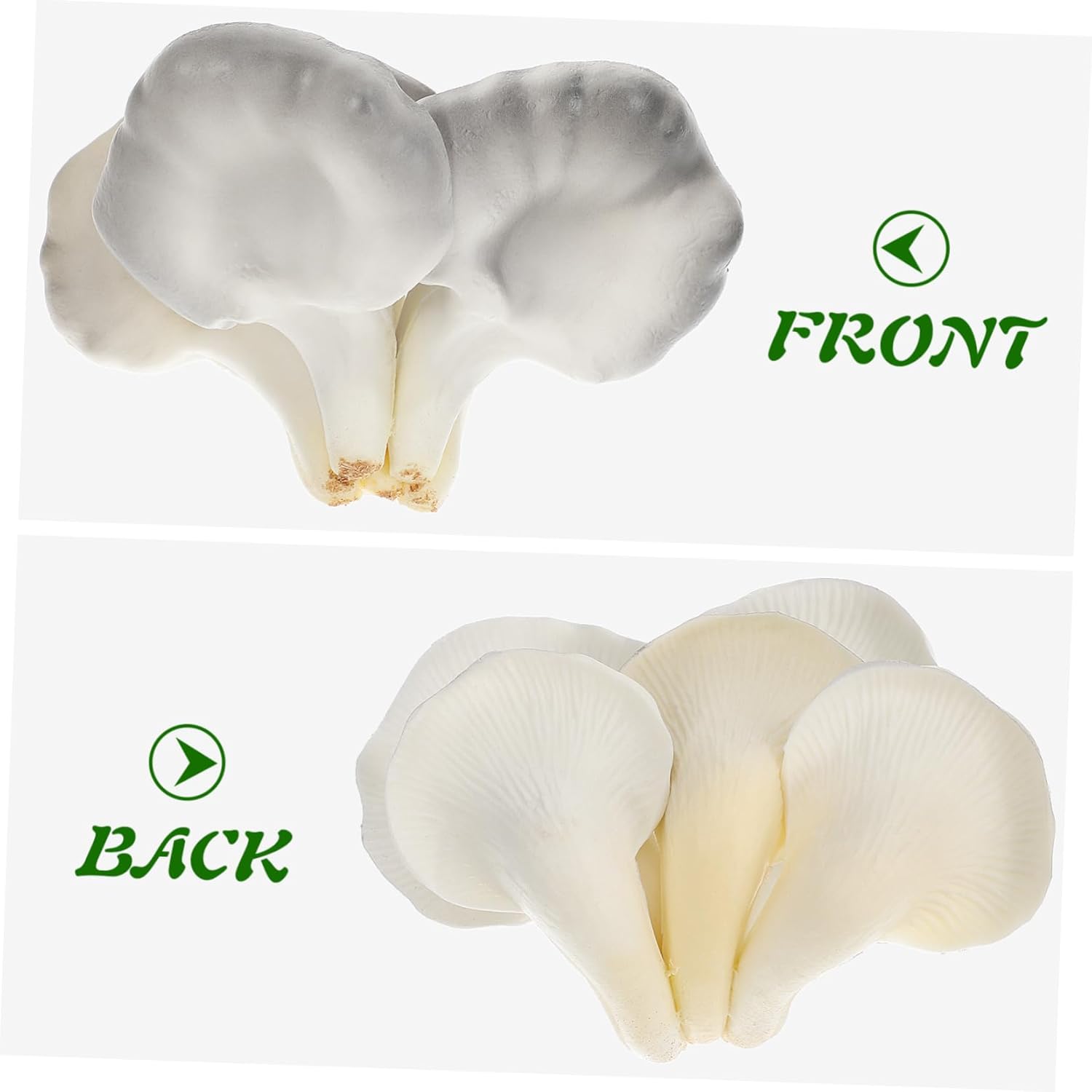 Realistic Artificial Oyster Mushrooms Photo Prop