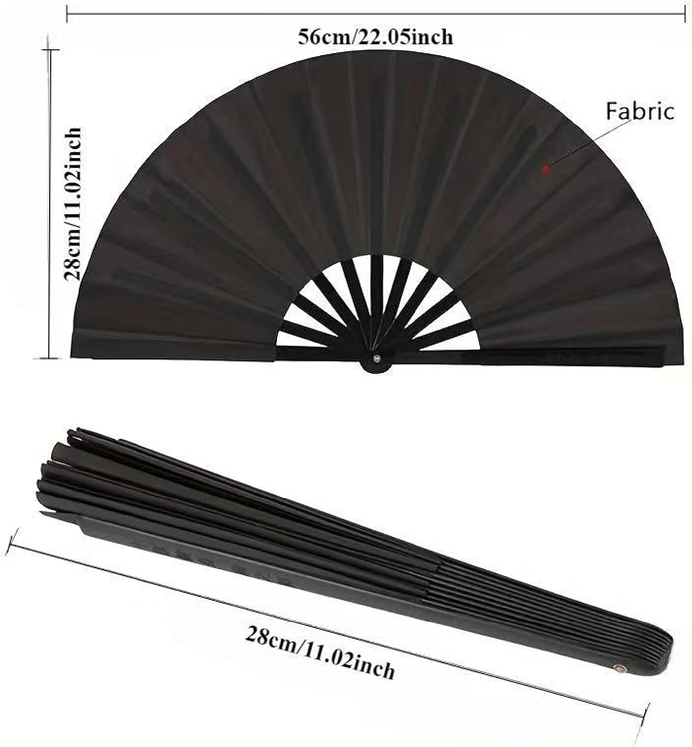 2 Pcs Boots on The Ground Hand Fan for All Ages