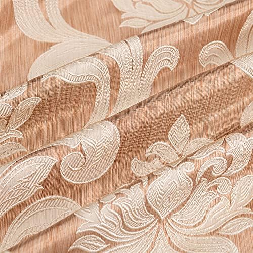 NAPEARL Beige Waterfall Valance for Living Room
