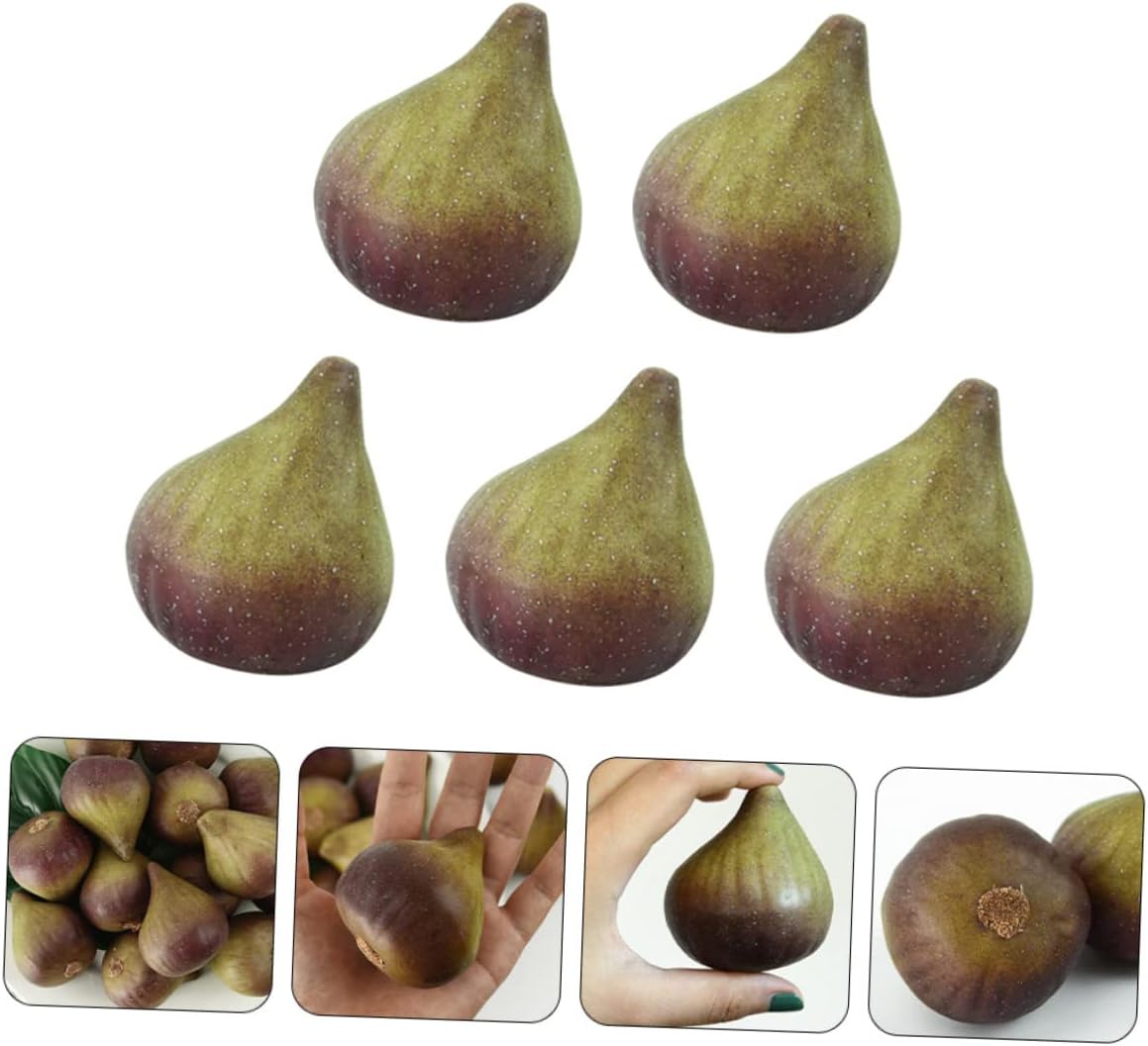 Ciieeo 5Pcs Creative Simulation Fig Models for Home Decoration