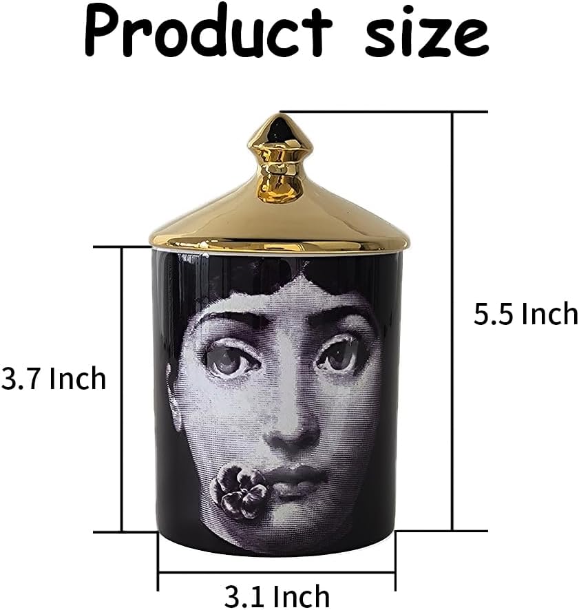 MEFFEE Lina Ceramic Aromatherapy Candle Jar
