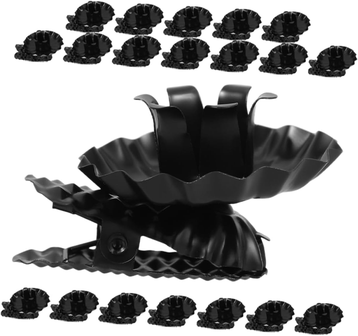Cabilock 5 Sets Metal Christmas Tree Candle Holder Clip