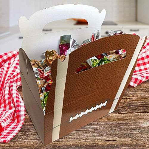ArtCreativity Football Treat Boxes Pack of 12