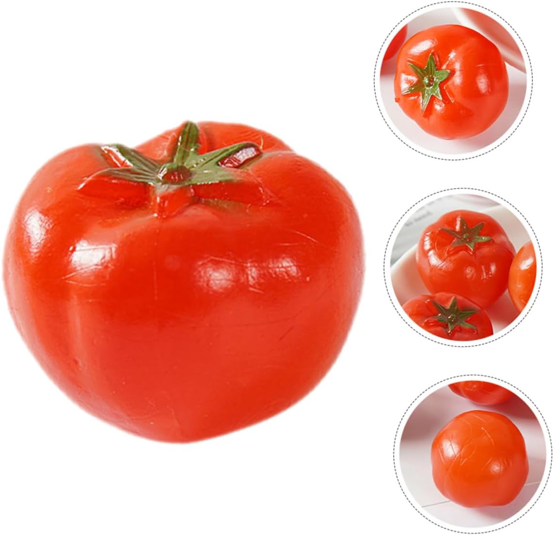 PRETYZOOM 6pcs Realistic Artificial Tomato Props