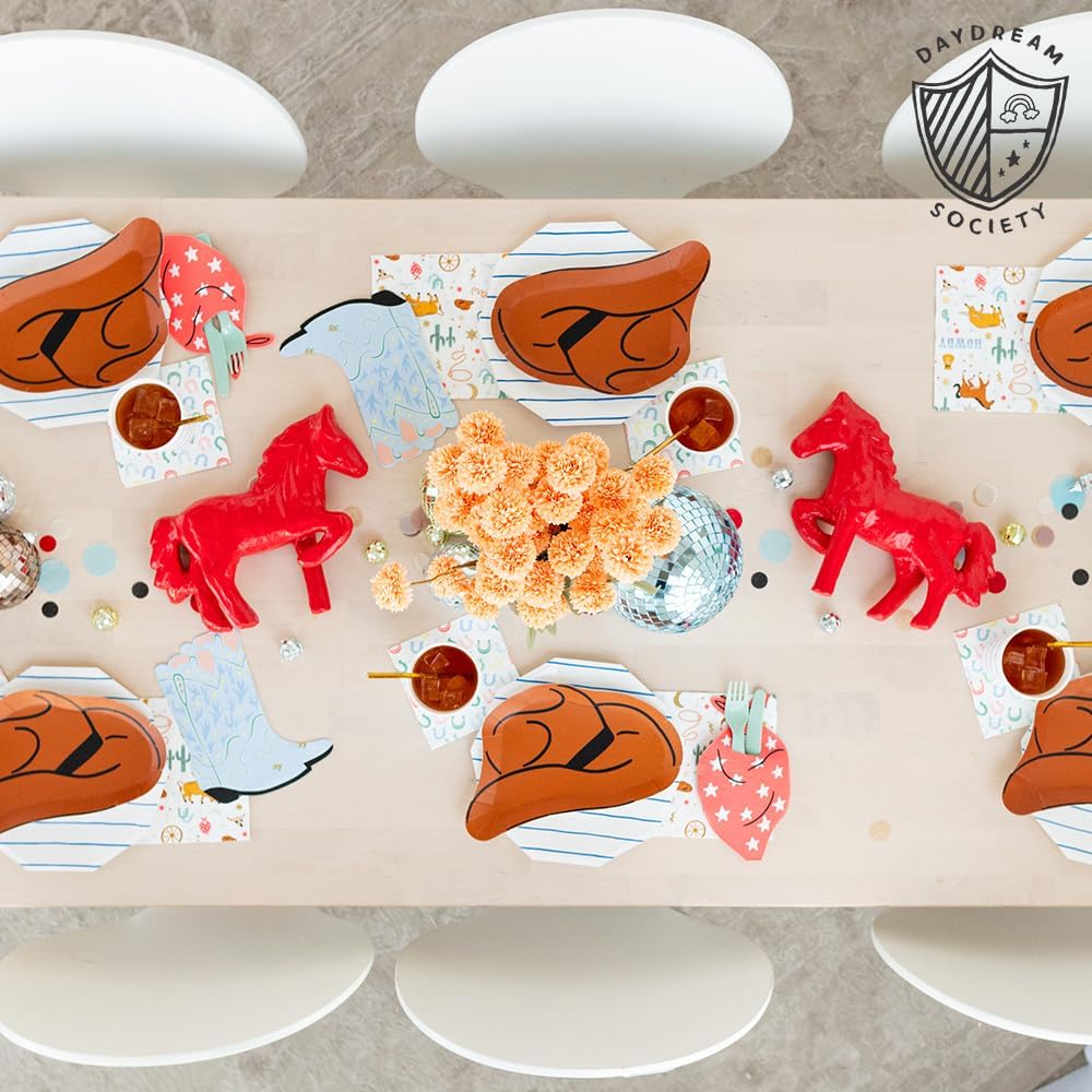 Yeehaw Large Boot Napkins - Pack of 16