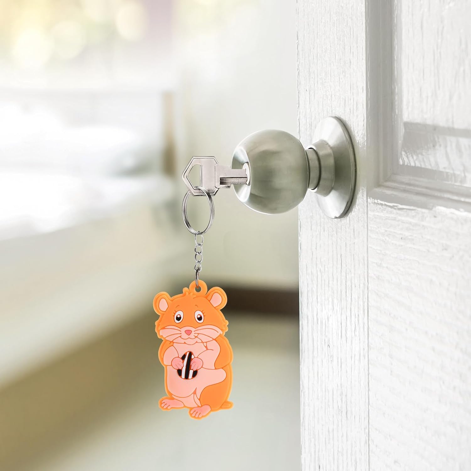 iMagitek 24 Pack Hamster Keychains for Parties