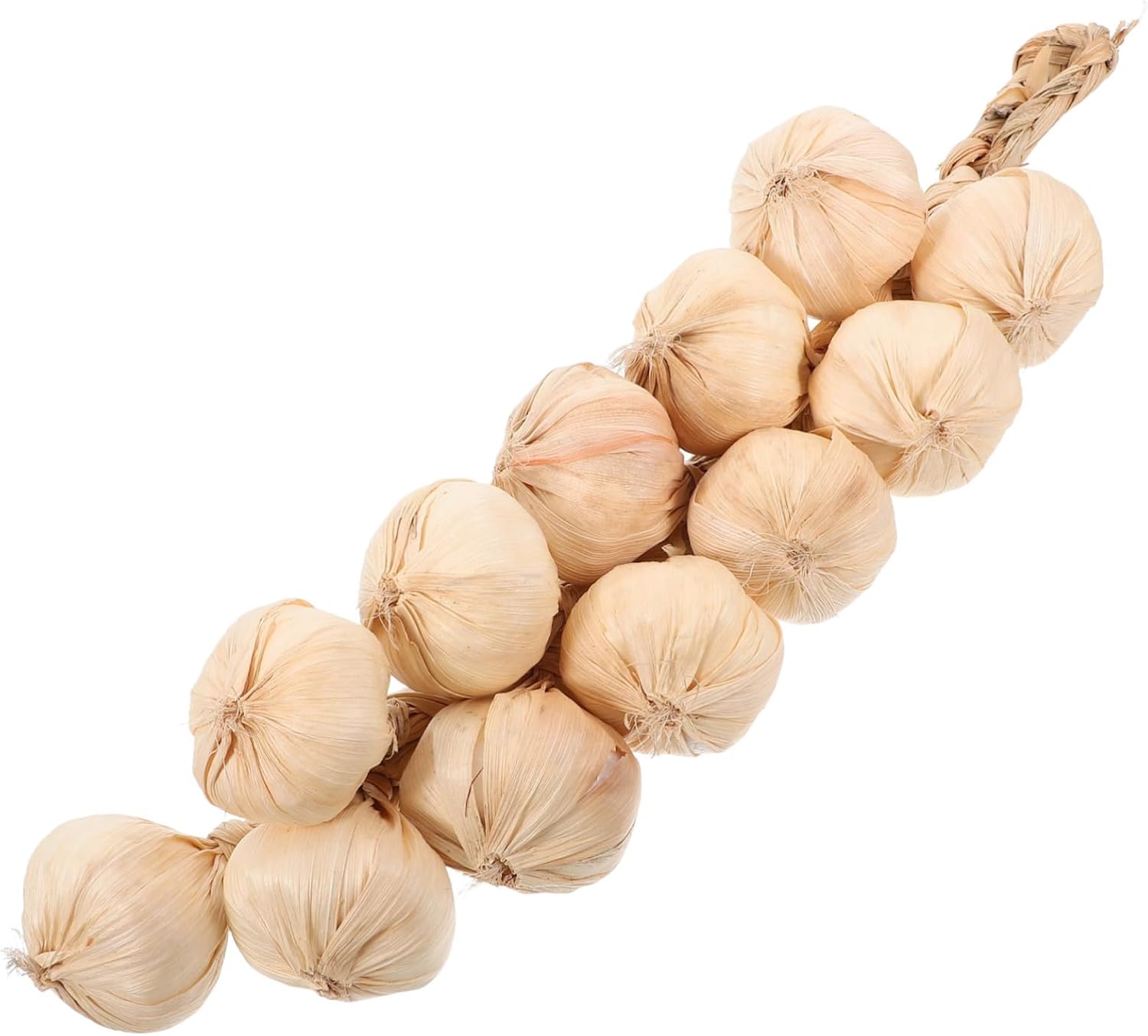SOLUSTRE Lifelike Fake Garlic String Decor