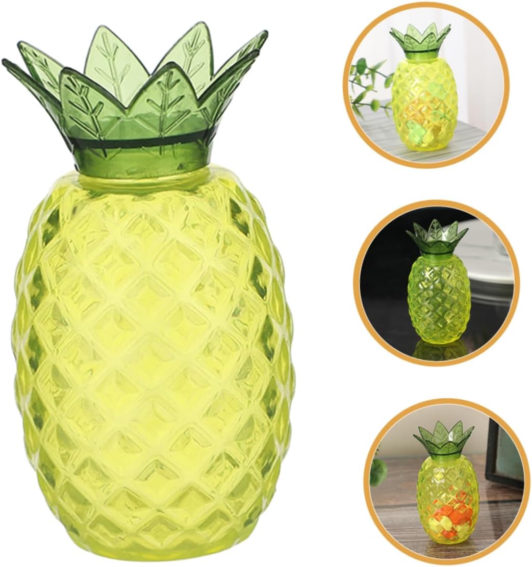 ABOOFAN 12Pcs Pineapple Candy Boxes Plastic Party Favor Containers