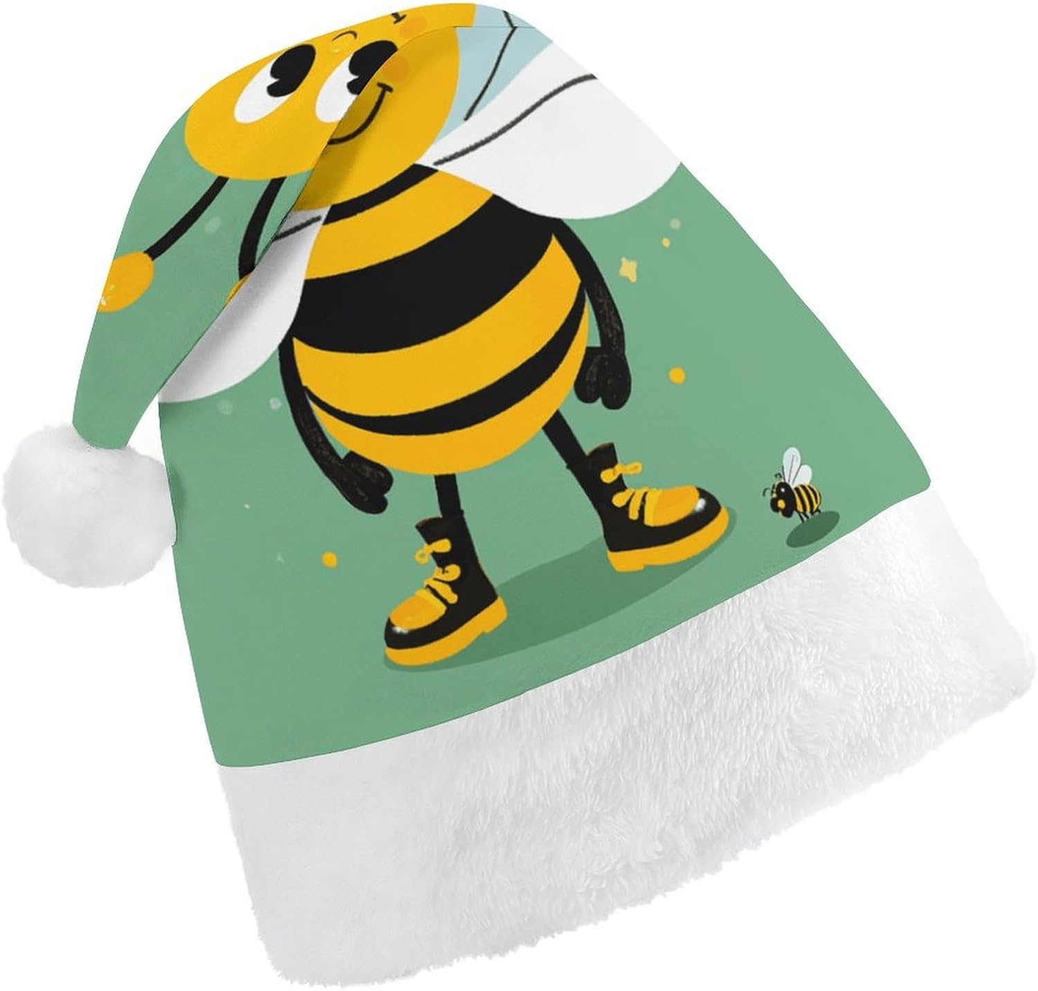 Cartoon Bee Christmas Hat Novelty Headwear