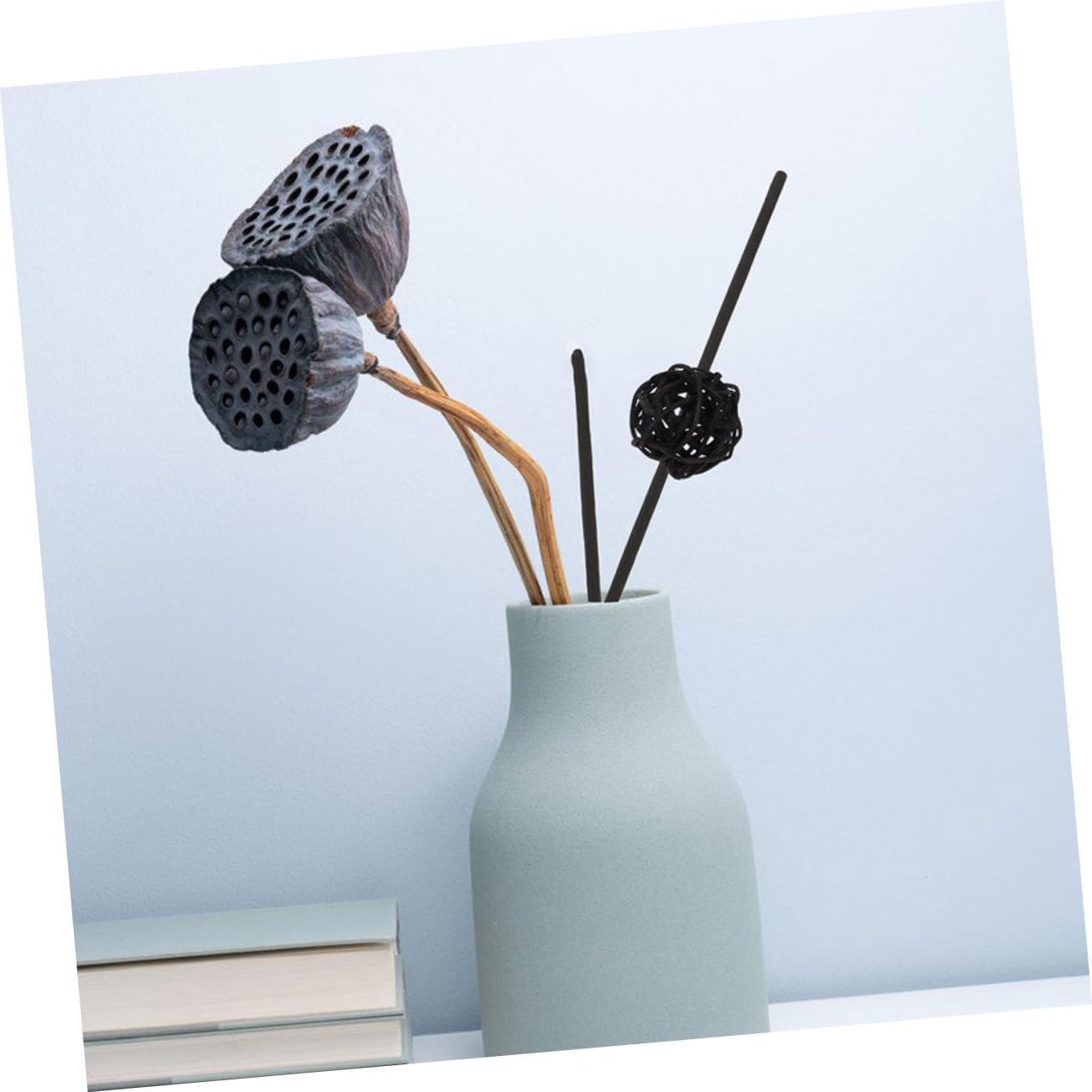 Cabilock 40pcs Wicker Rattan Balls Decorative Orbs