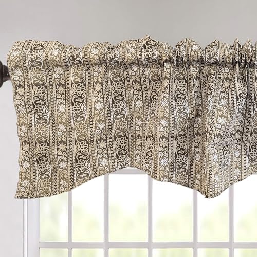 DaDa Bedding Moroccan Paisley Valance 18x52