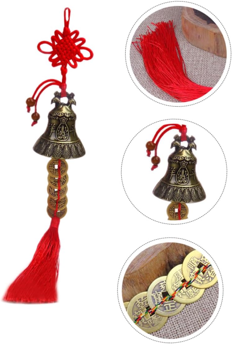 Wakauto Tassel Pendant Feng Shui Bell Imitation Chinese Knot