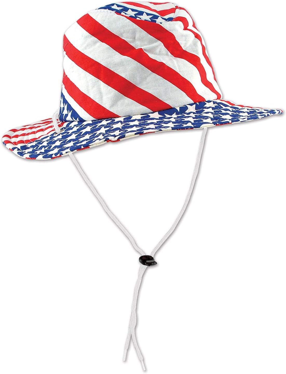 Beistle Glitz N Gleam Uncle Sam Flag Hat