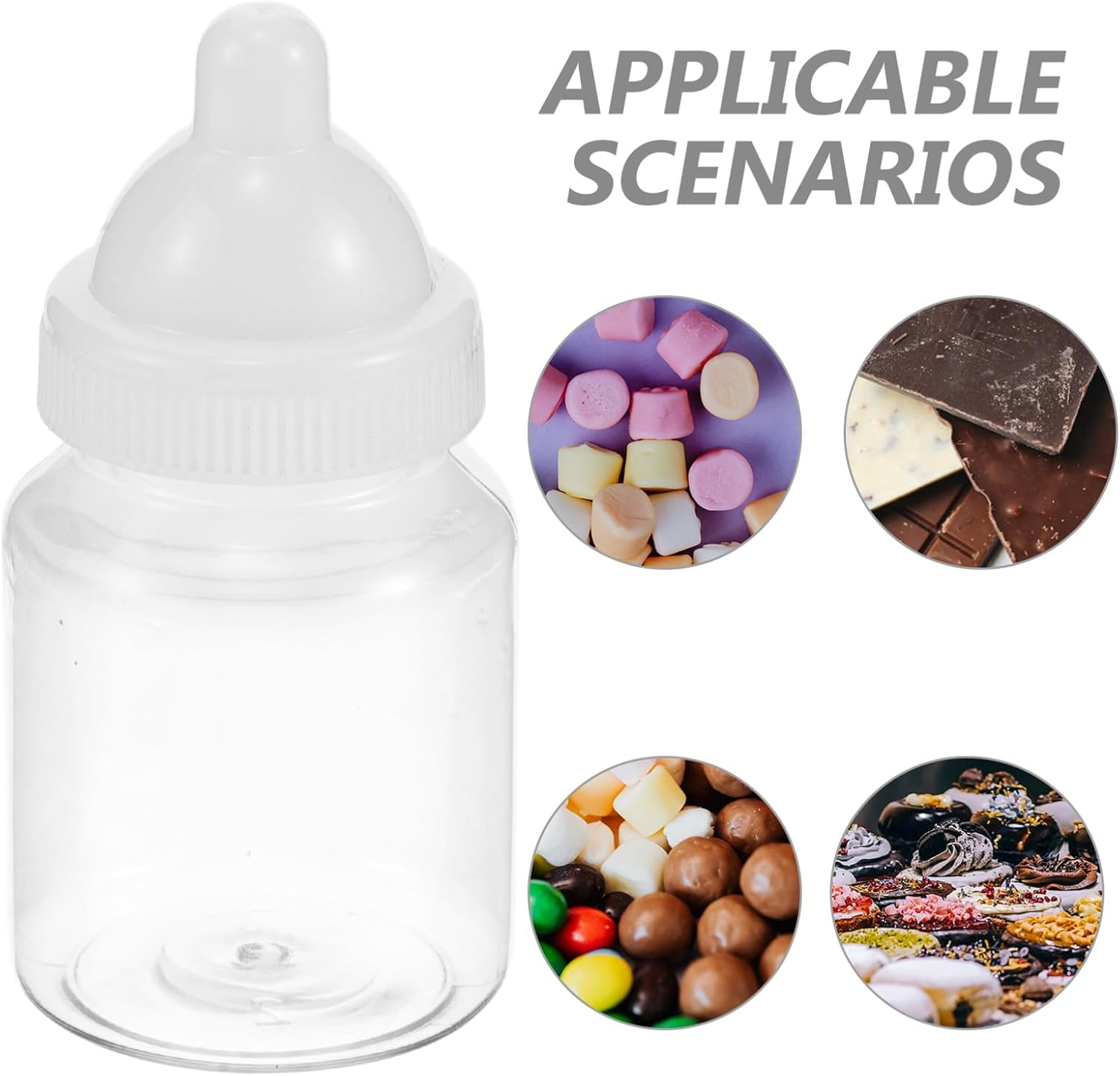 12Pcs Decorative Candy Boxes For Shower Party Favors