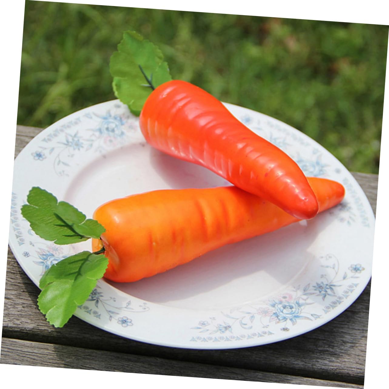 12Pcs Realistic Carrot Models for Party Decorations