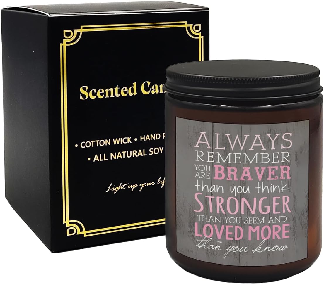 Always Remember You are Braver Than You Think Soy Candle