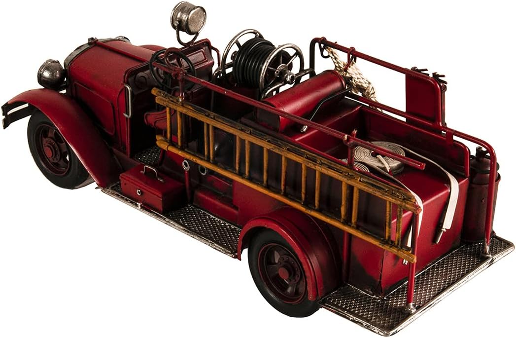 Old Modern Handicrafts 1910s Fire Engine Truck Model