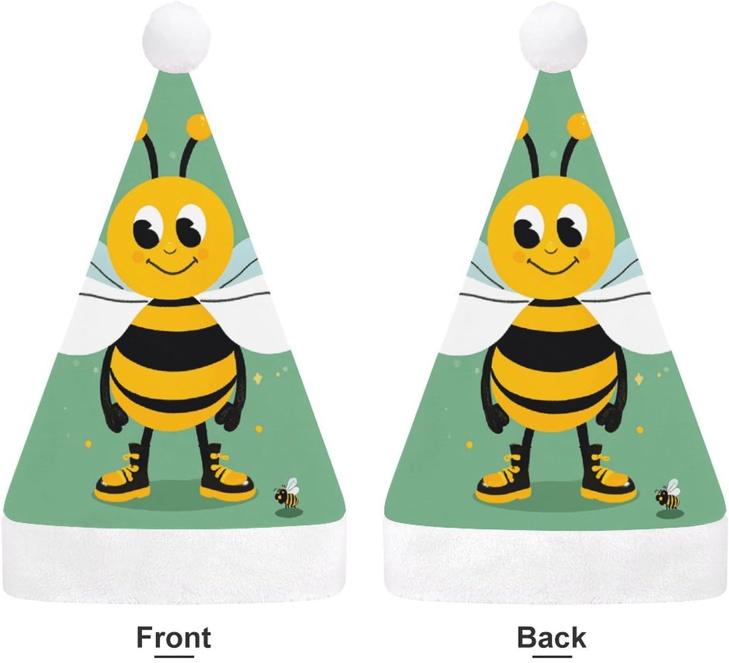 Cartoon Bee Christmas Hat Novelty Headwear