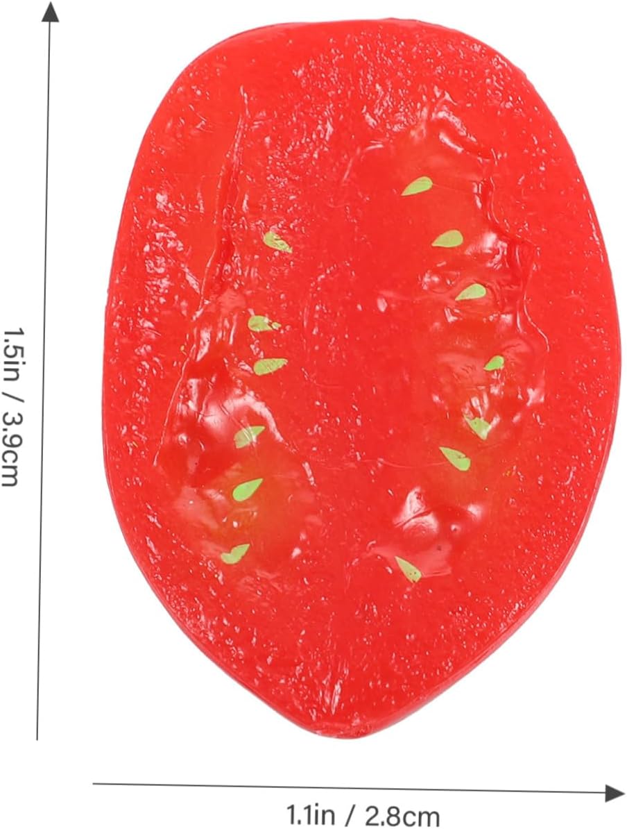 Healifty 10pcs Simulated Half Cherry Tomato Decor