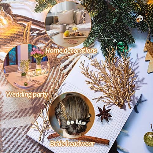 50 Pieces Gold Faux Flowers for Floating Candles and Centerpieces
