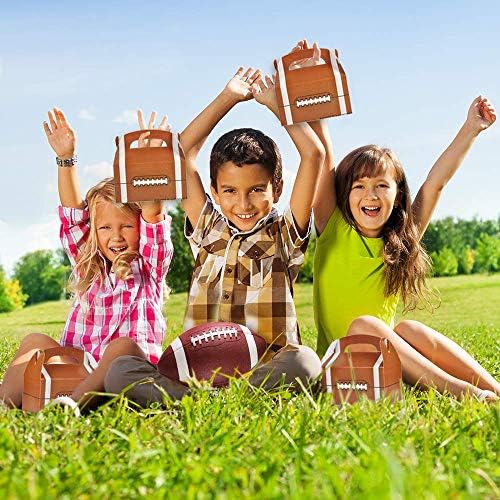 ArtCreativity Football Treat Boxes Pack of 12