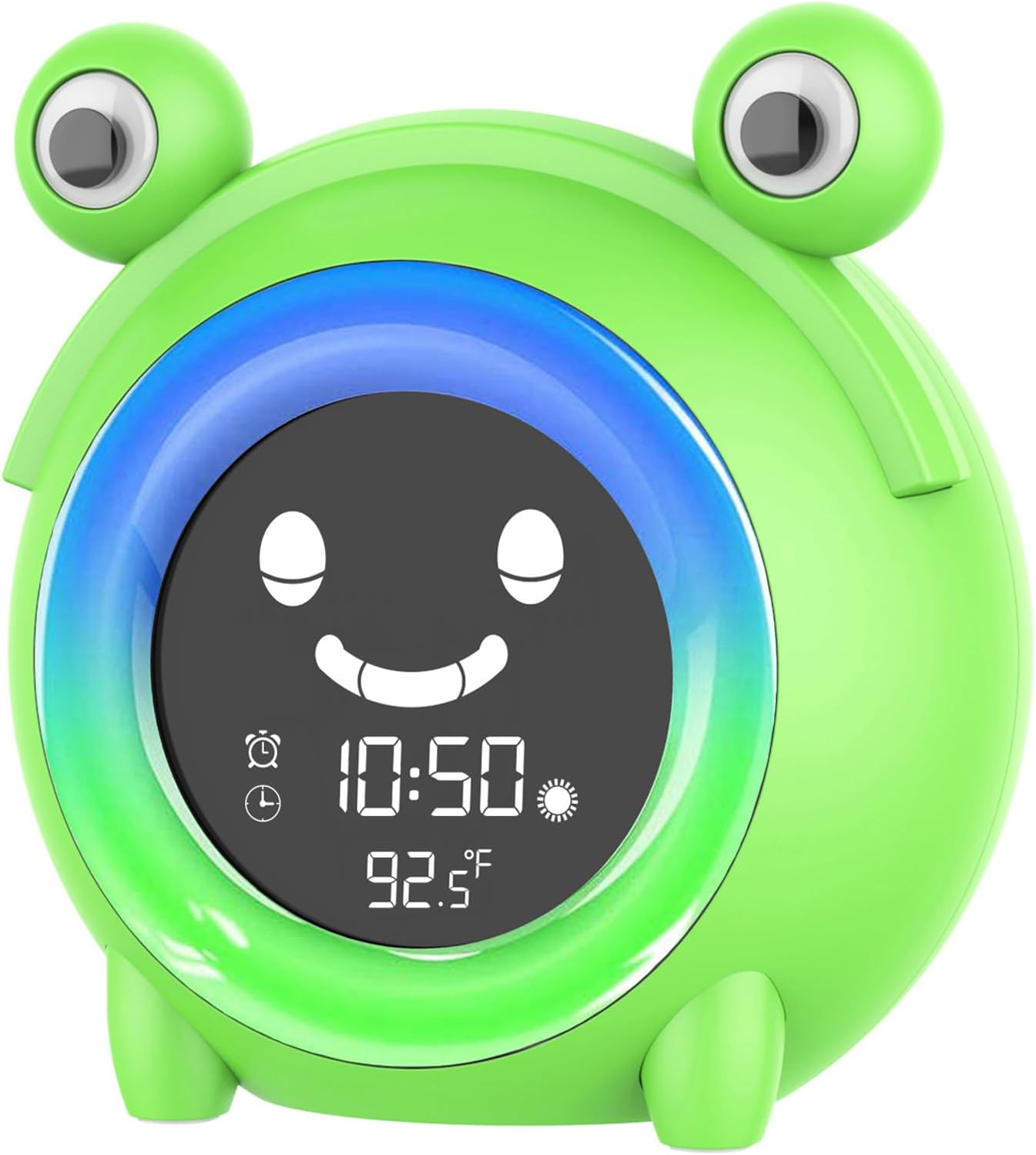 Kids Alarm Clock with Night Light and Sleep Sounds