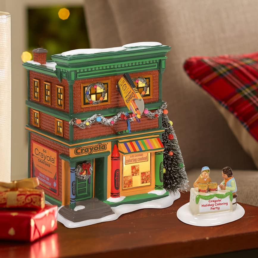 Department 56 Crayola Holiday Figurine 232 Inch