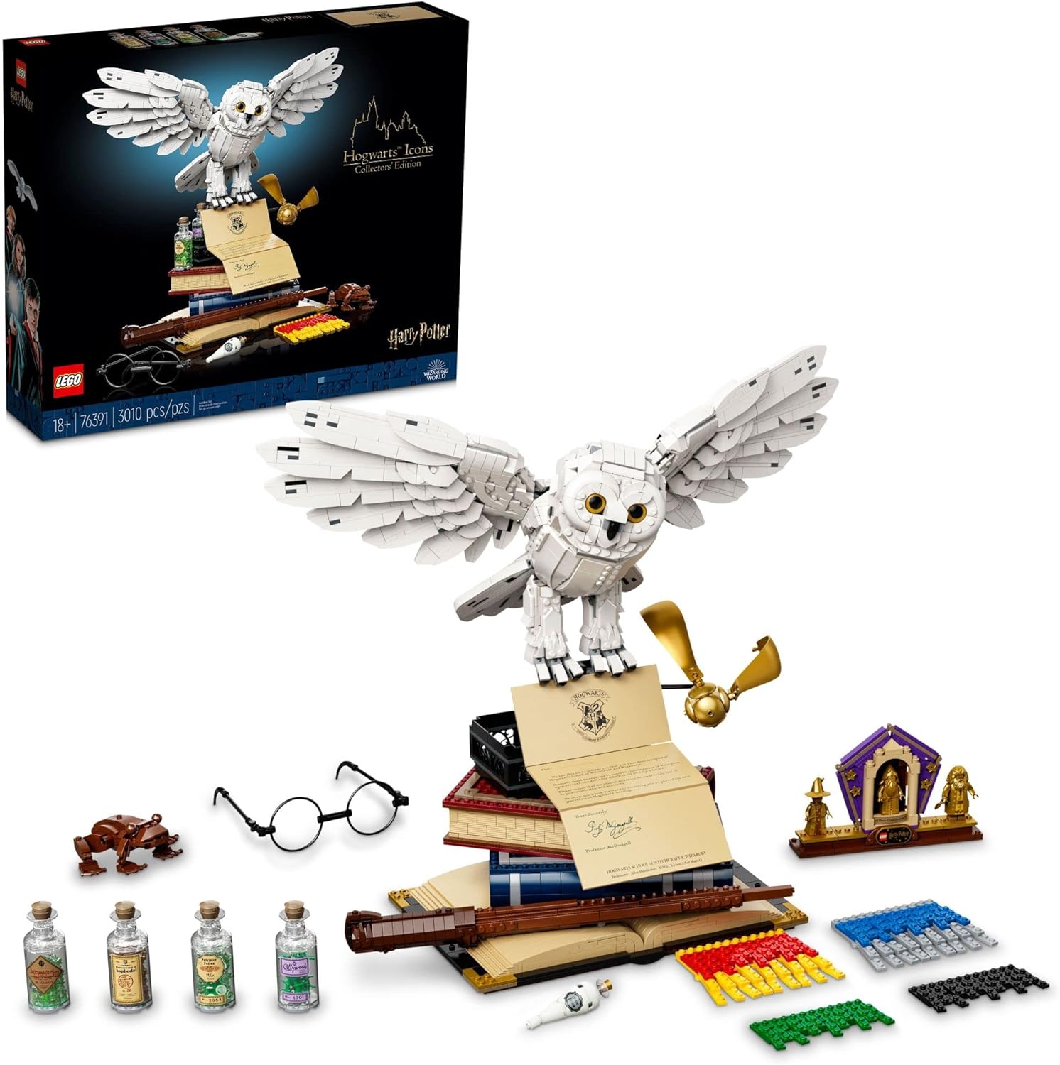 LEGO Harry Potter Hogwarts Icons Collectors Edition 76391 20th Anniversary Set