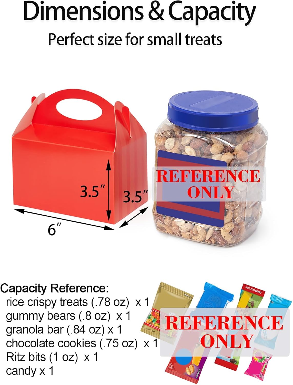 Happyhiram 12 Red Valentine Candy Boxes with Handle
