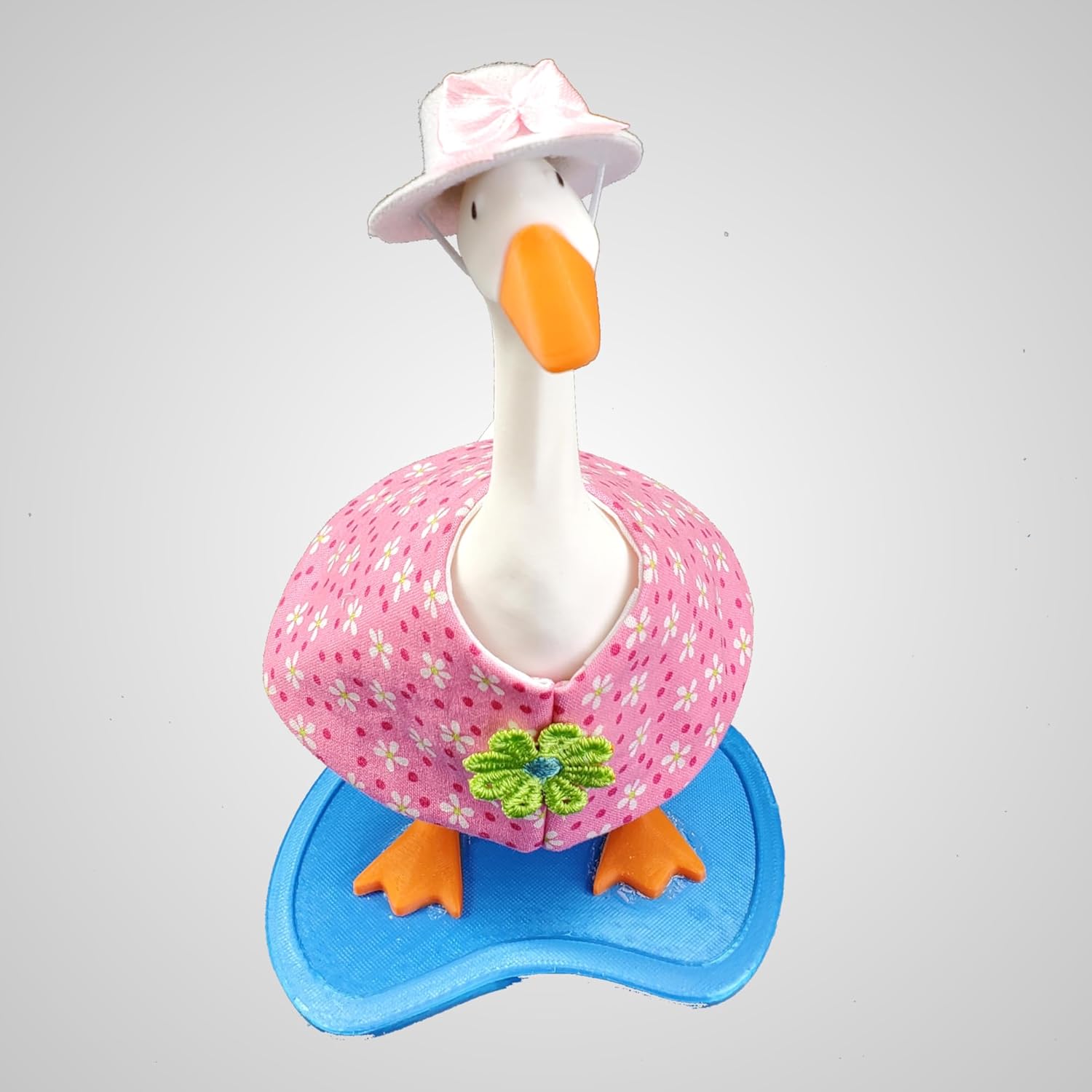 Pink Flower Outfit for 7 Inch Desk Goose