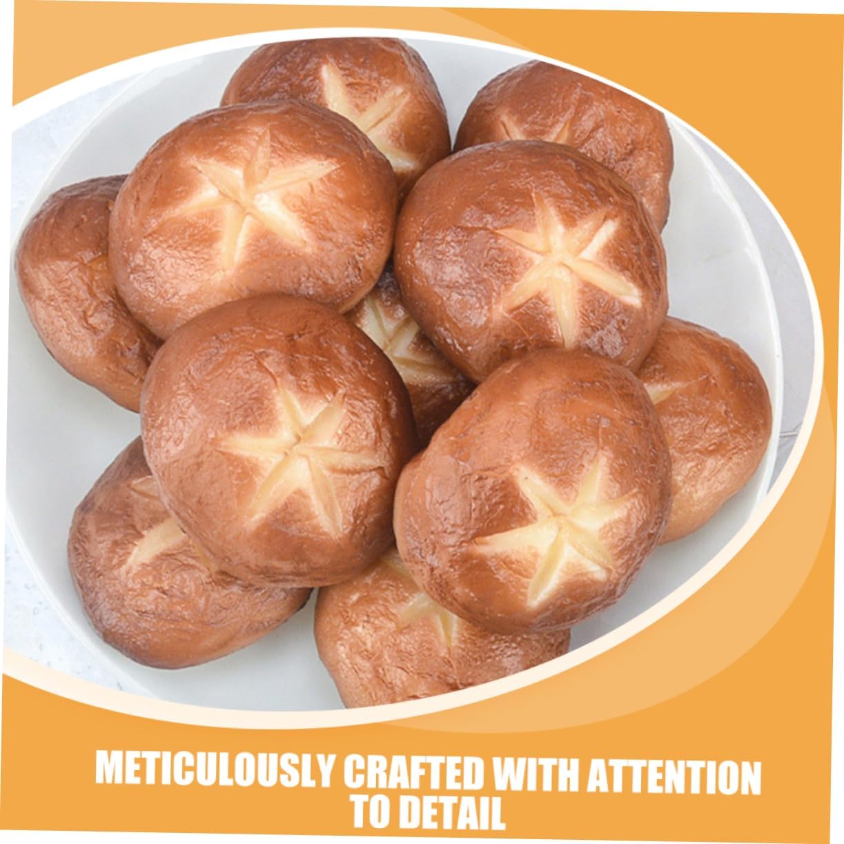 5pcs Realistic Shiitake Mushroom Photo Prop