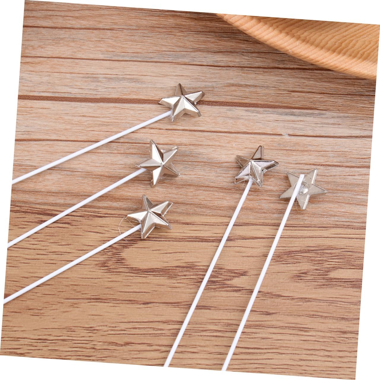 50pcs Five-Pointed Star Cake Insert Toppers