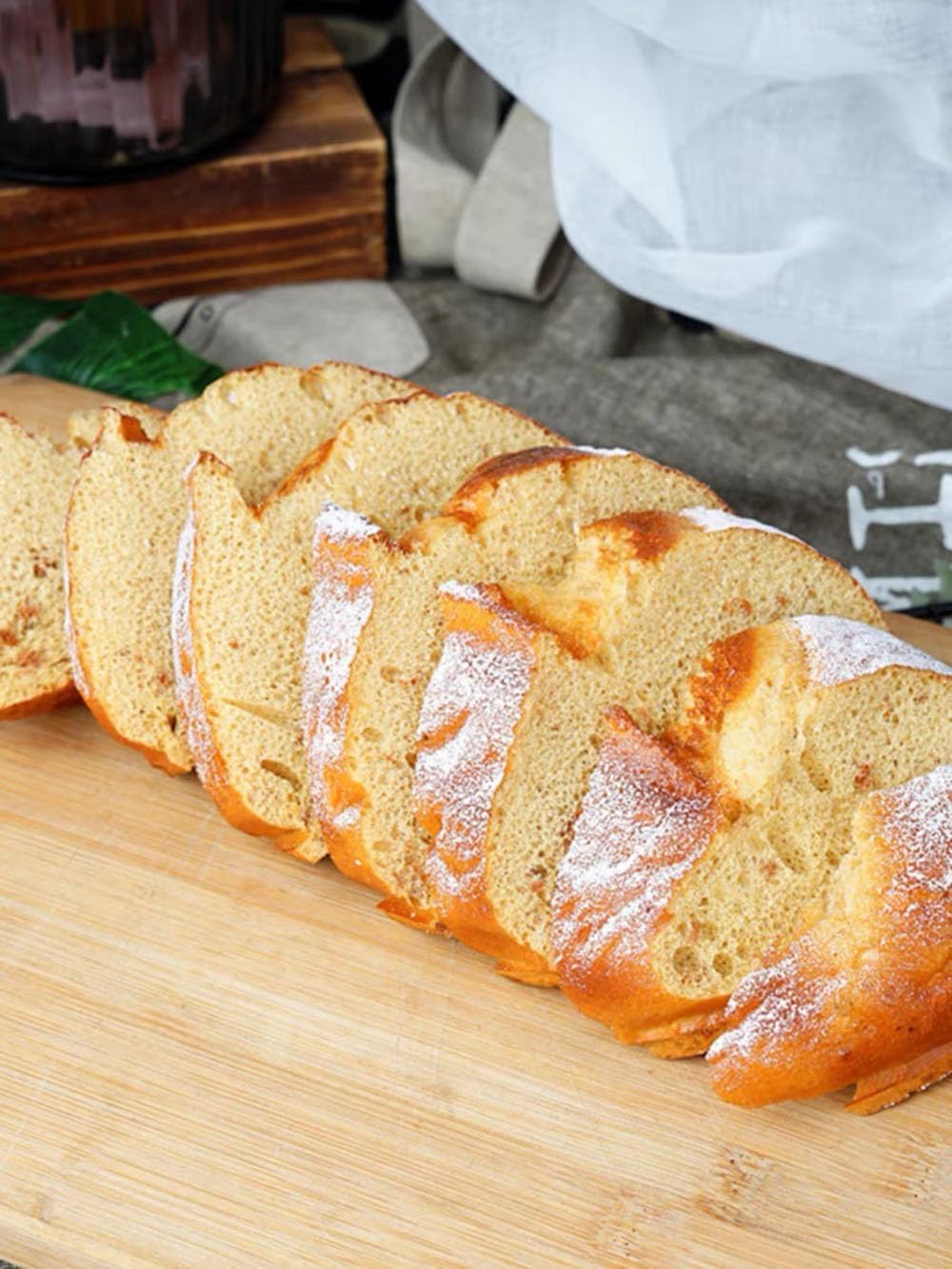 Shirfloral Fake Sliced Bread Artificial Food Decor