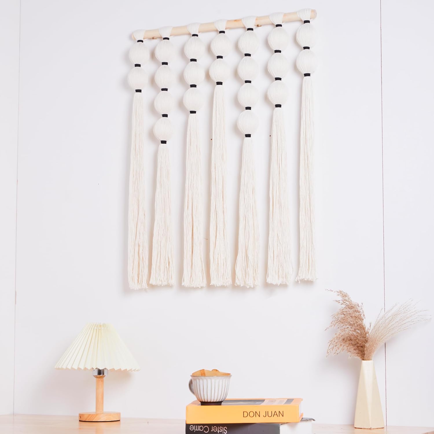 RUIZHIXUAN Macrame Wall Hanging Bohemian Decor