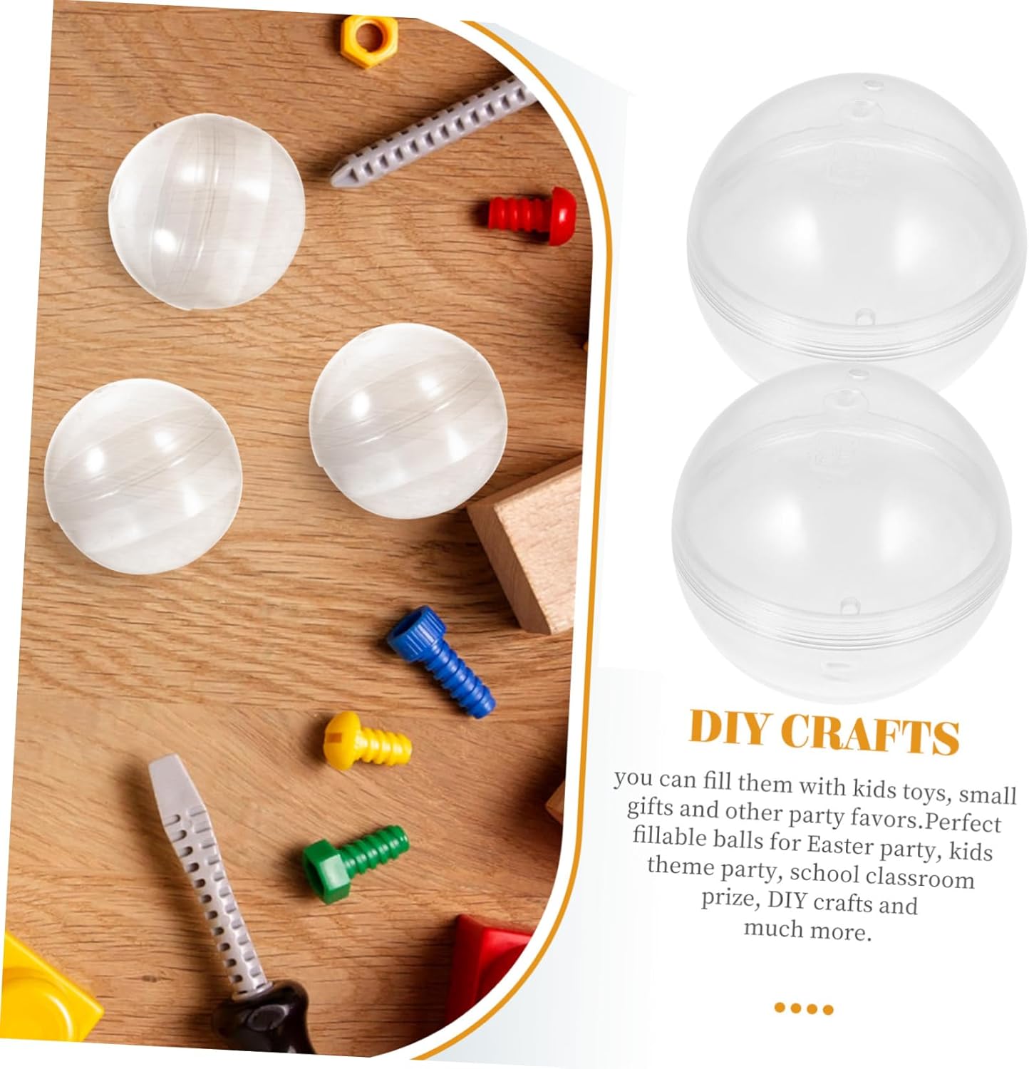 40pcs Gumball Machine Refillable Prop Balls for Party Games